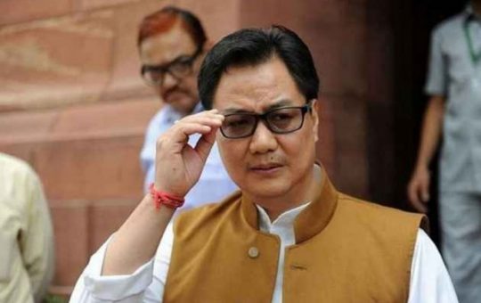 Union Law Minister Kiren Rijiju