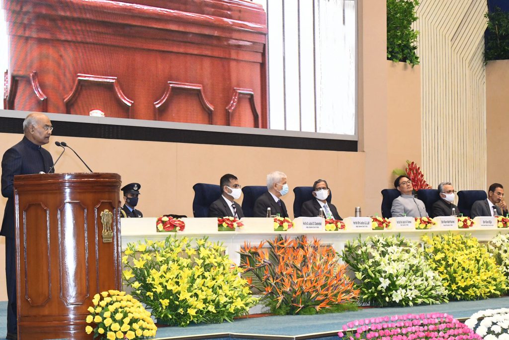 President Kovind at the Valedictory function of the Constitution Day Celebrations organised by the Supreme Court of India