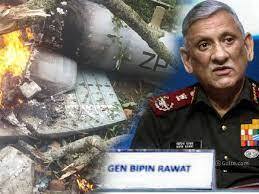 CDS Gen. Bipin Rawat dies in chopper crash, confirms IAF