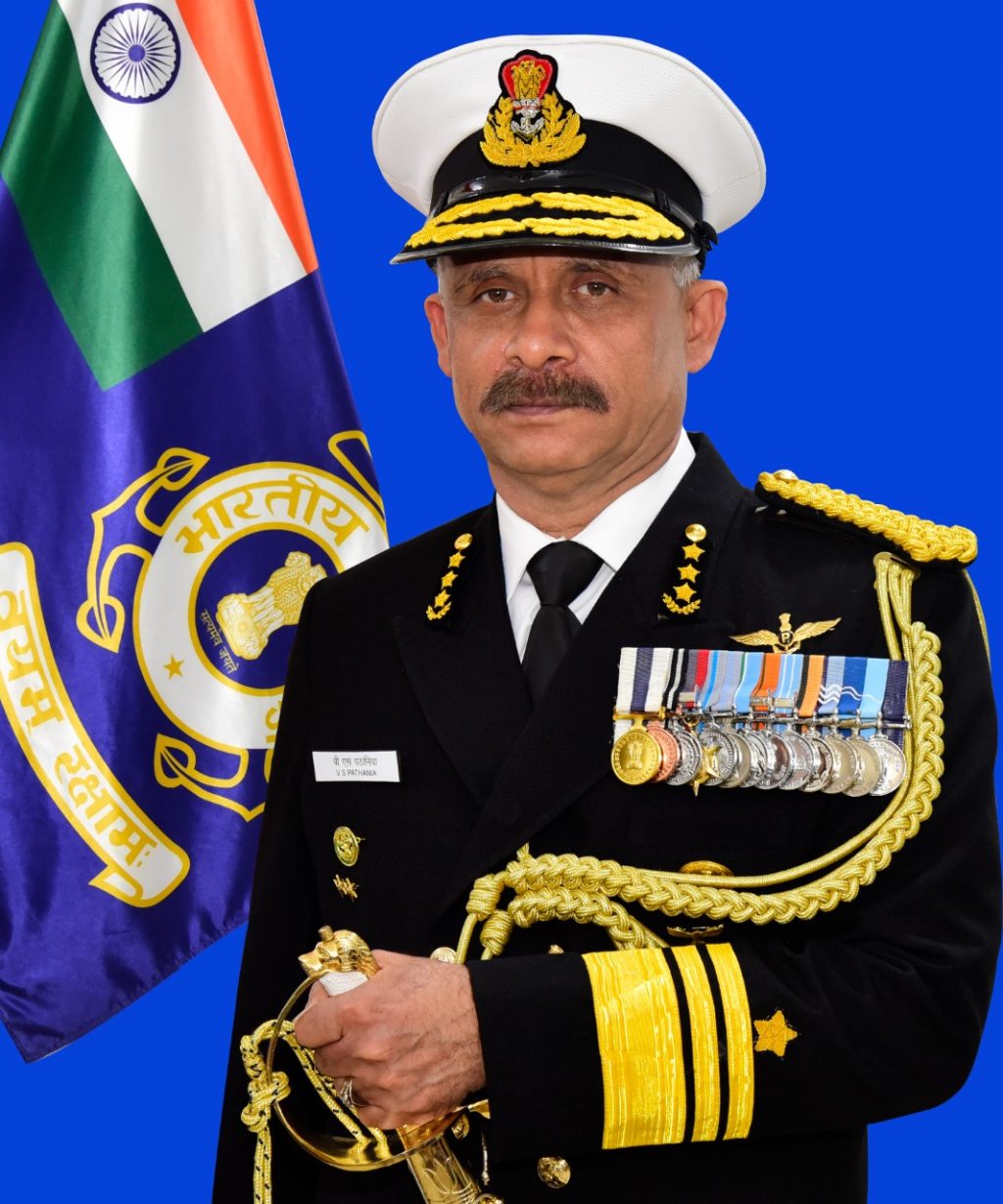 V.S. Pathania is new DG of Indian Coast Guard