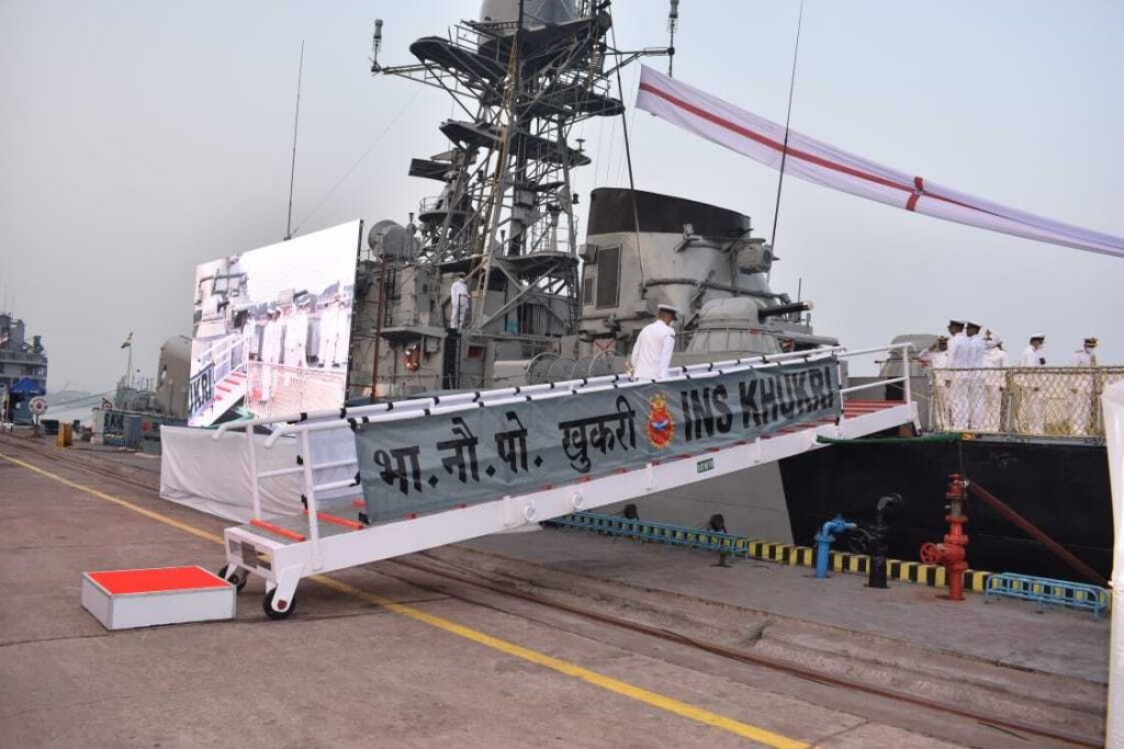 “INS Khukri” decommissioned after 32 years