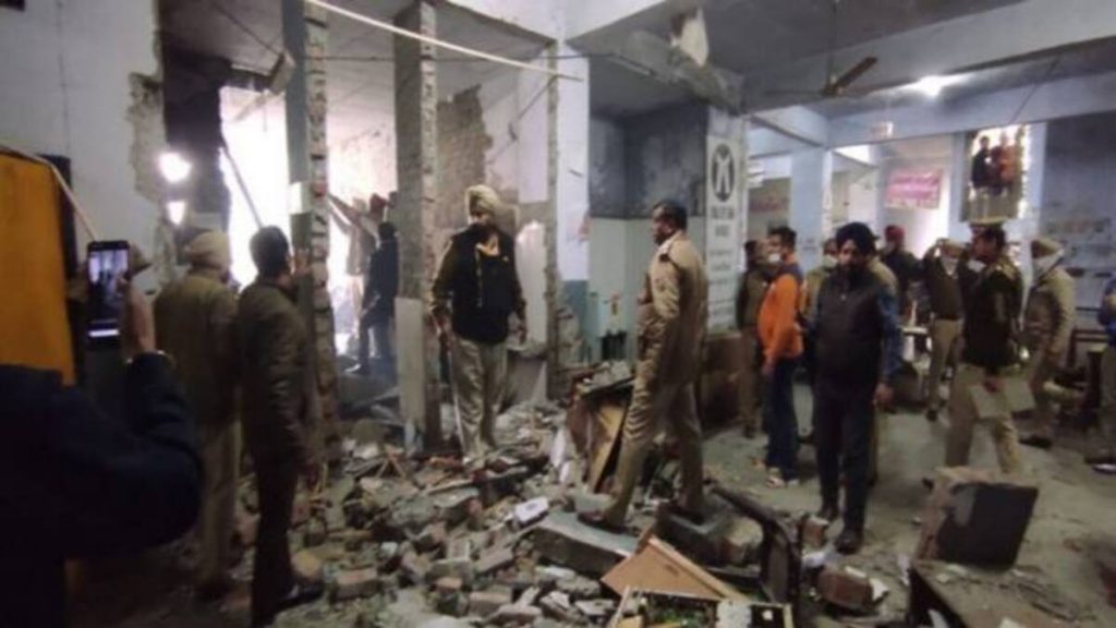 High alert in Punjab after deadly blast inside court kills two