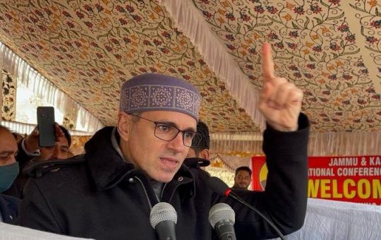 Omar Abdullah says J&K didn’t merge with this India