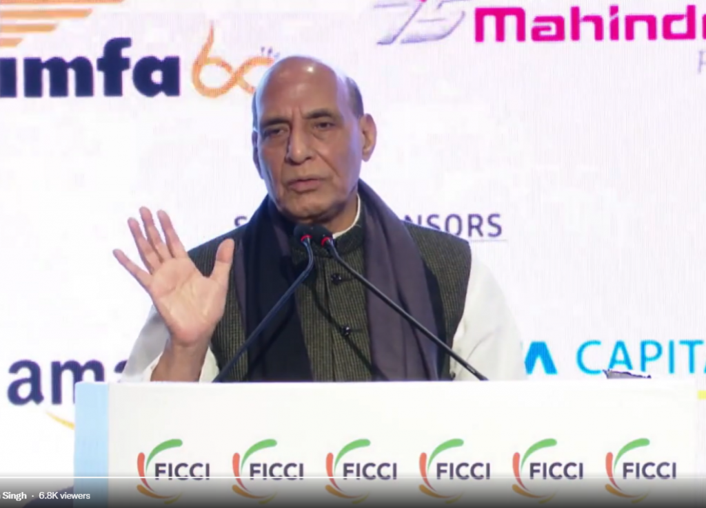 Defence manufacturing sector’s worth Rs 5 lakh cr by 2047: Rajnath
