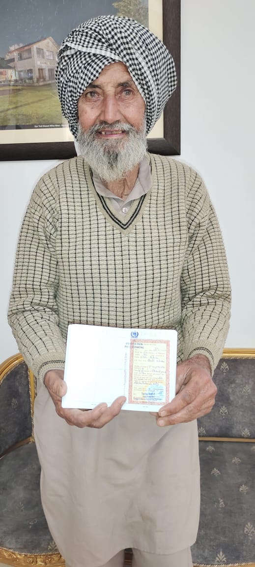 Indian gets Pak visa to meet his family separated 74 years ago