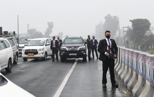 PM Modi’s convoy blocked in Punjab in a “serious security lapse”