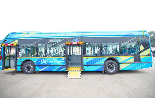Delhi gets first e-bus