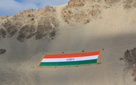 Khadi Monumental National Flag to be displayed at Longewala