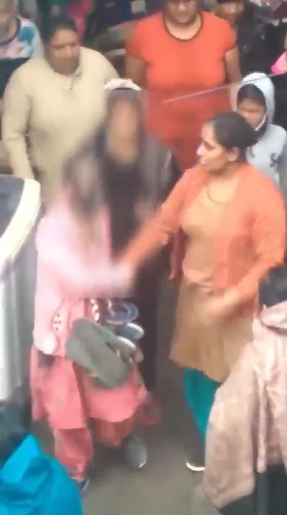 Viral-video shows women beating up Shahdara gangrape victim