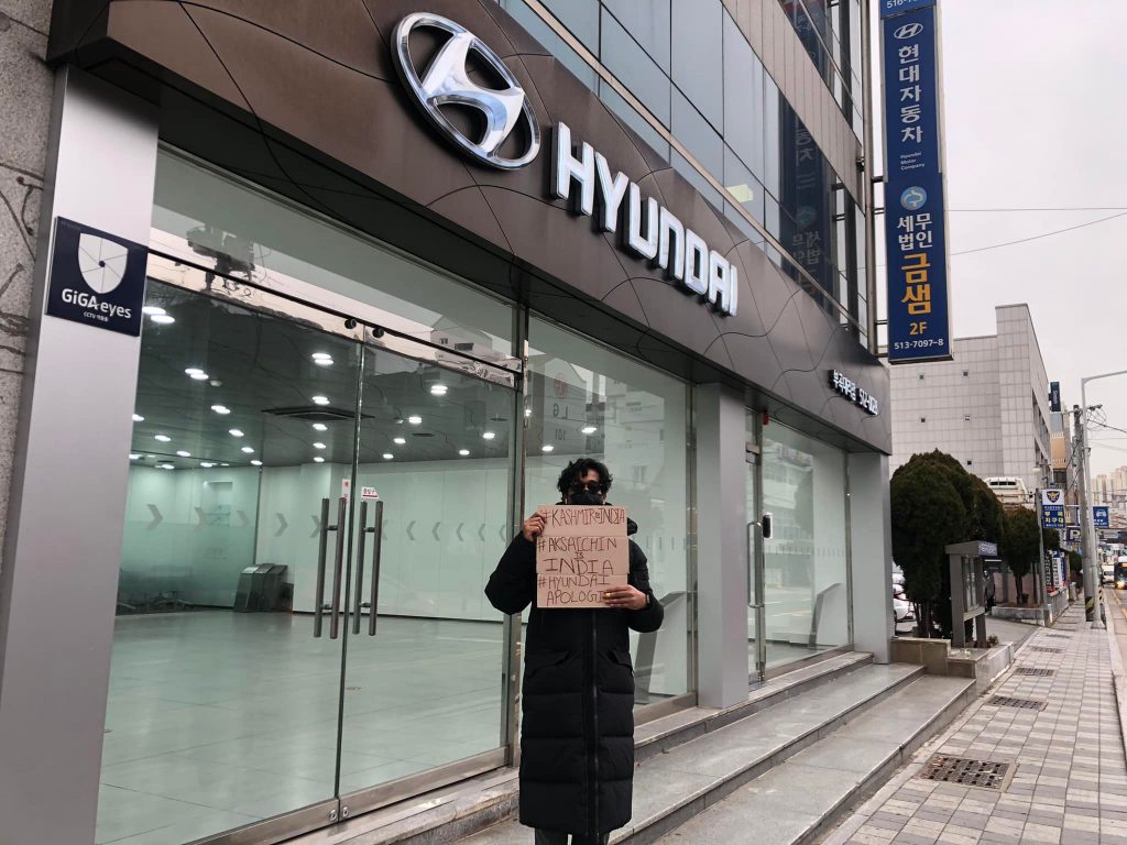 Indians in Korea ask Hyundai to stop sympathizing with Pak terrorist forces