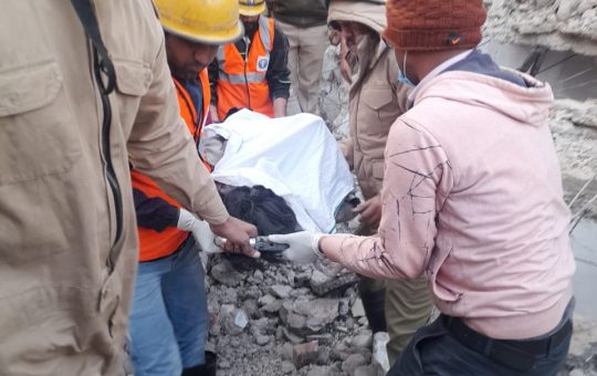 Four persons die in house collapse in north Delhi