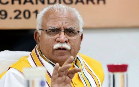 Haryana CM visits village after 11 months of being turned away