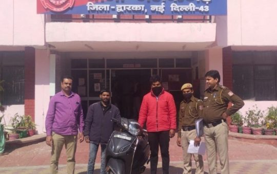 Two snatchers arrested from Mitraon village of South-West Delhi