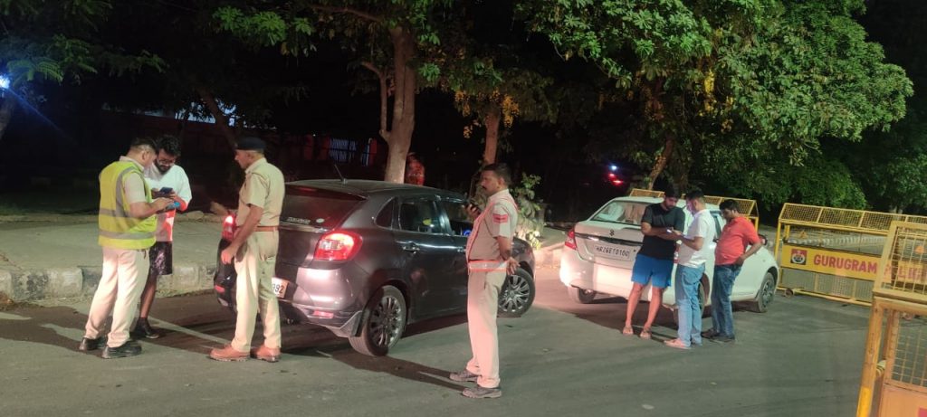 Gurugram Police nab 51 persons during its “Night Domination Campaign”