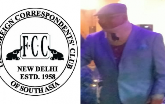 Delhi’s Foreign Journalists Club “president” Munish Gupta isolated as elections announced