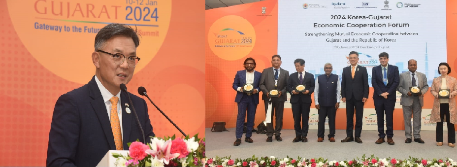 Korean companies steal the limelight at “Vibrant Gujarat Global Summit”