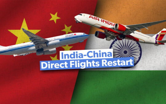 India-China direct flights most likely to resume next month