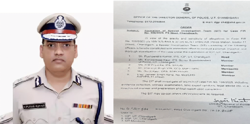 S.I.T. set up to probe Y. Puran Kumar’s suicide case a “hogwash”